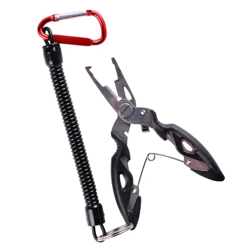 Fishing Hook Stainless Steel - Pince de pêche, ciseaux, coupe-ligne tressé,