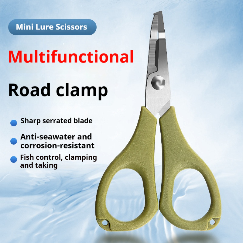 Fishing Hook Remover - Mini ciseaux multifonctionnels Luya pêche ciseaux