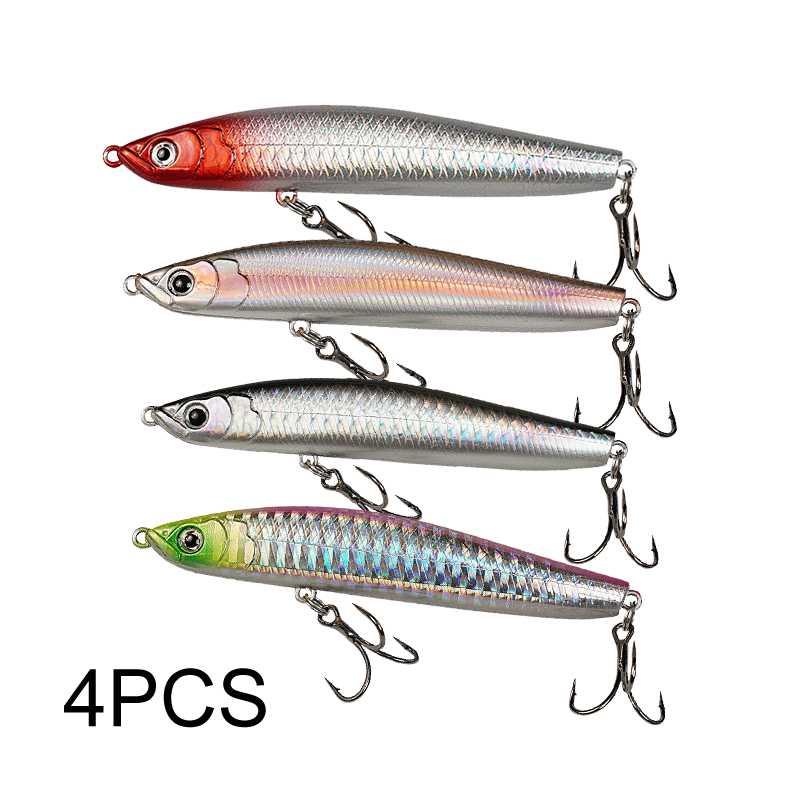 Fishing Hook Treble - 4 leurres de pêche en forme