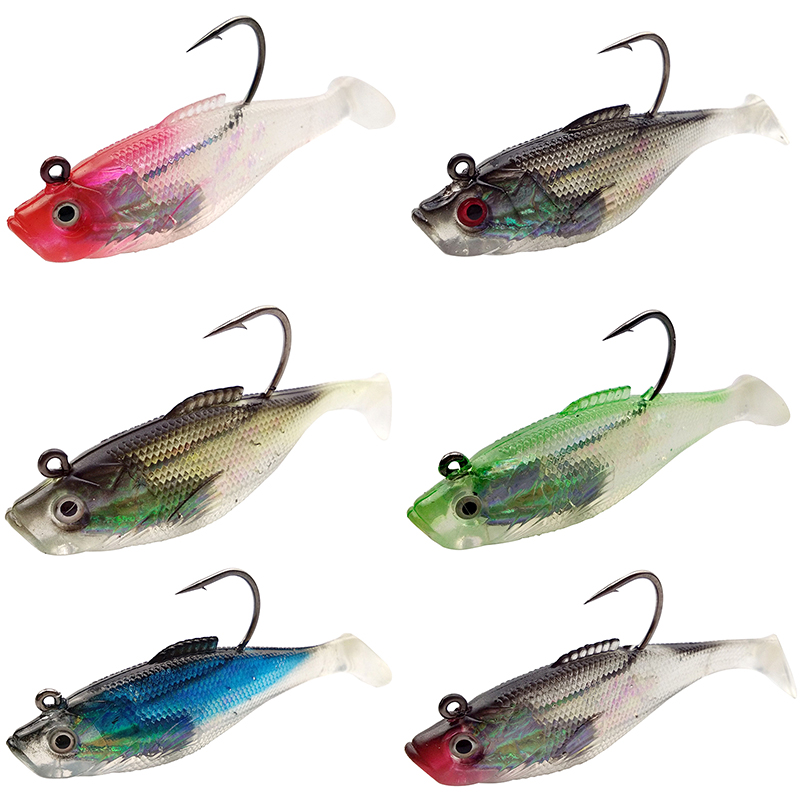 Lot de 6 leurres de pêche avec - Fishing Hook Size avis et prix