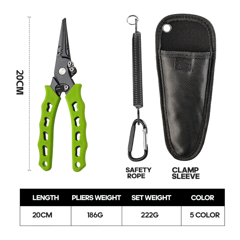 Pince de pêche TAIYU 5 couleur - Fishing Hook Remover avis et prix