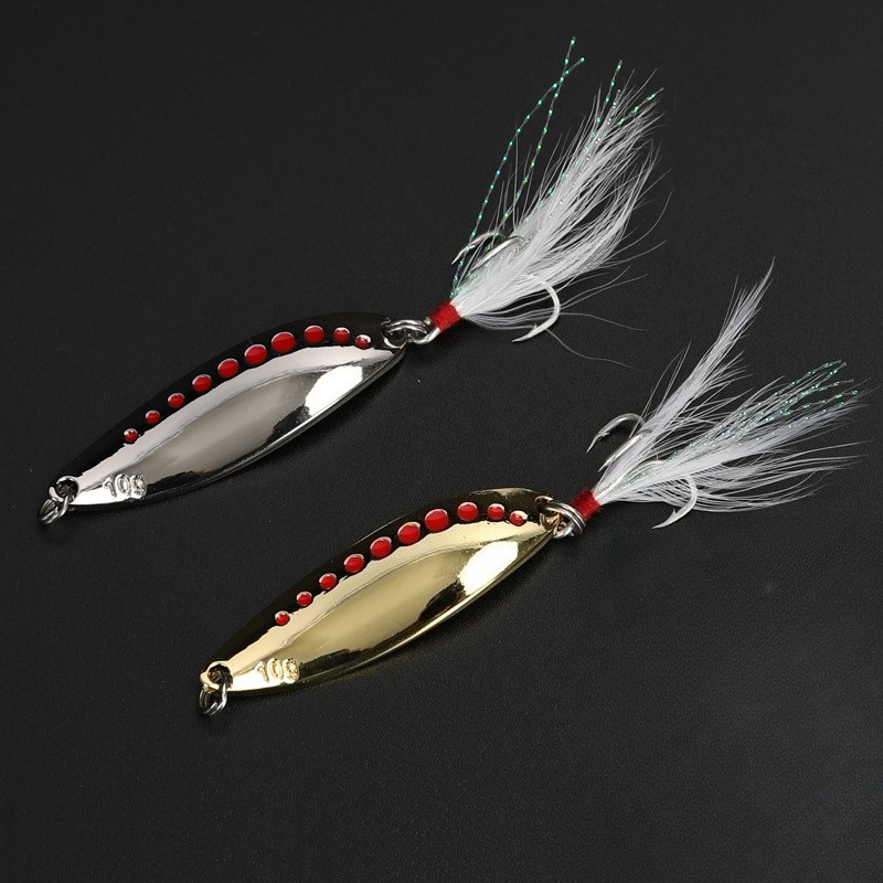 1 pièces 5g-20gMetal Spinner c - Fishing Hook Treble avis et prix