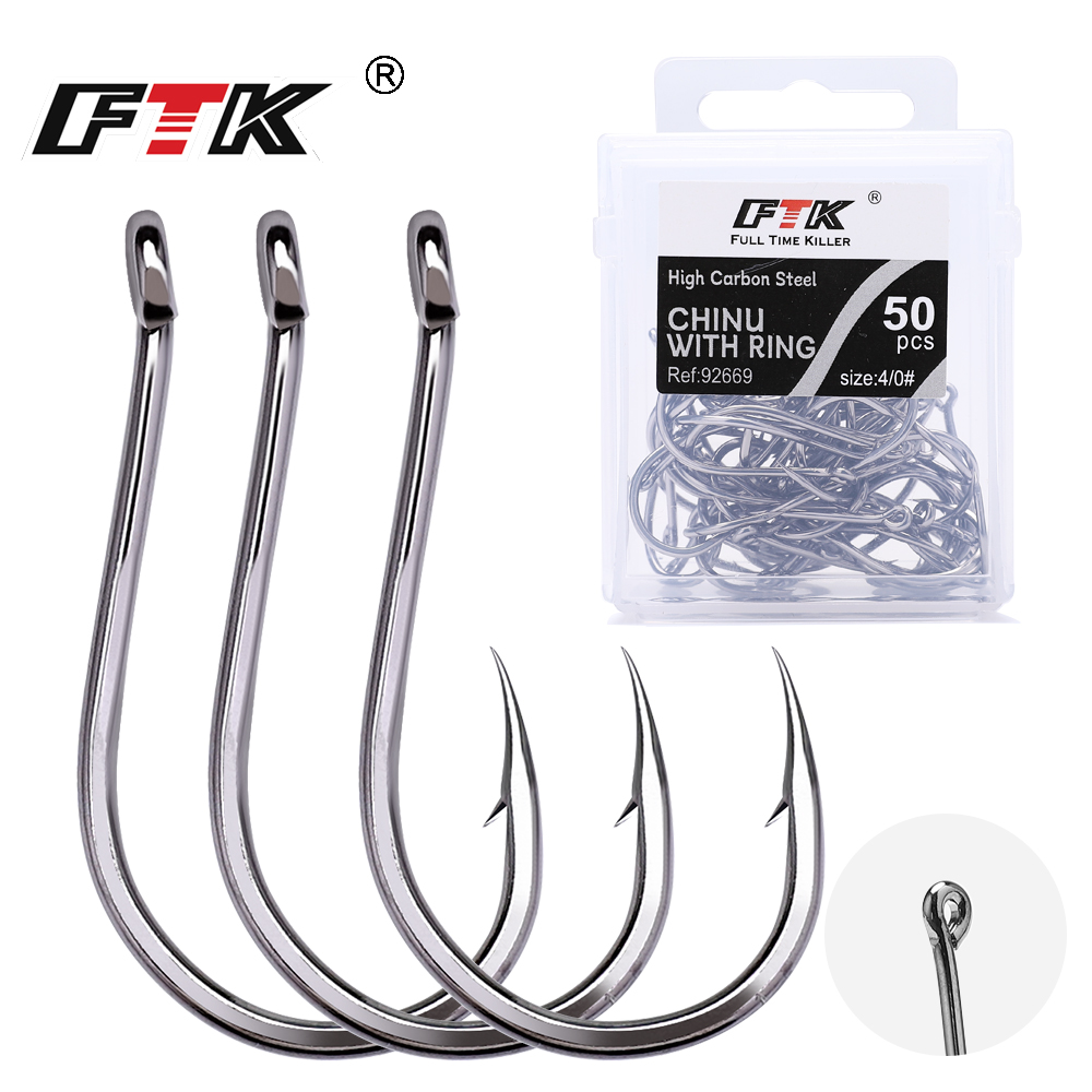 Hameçon FTK CHINU avec anneau  - Fishing Hook Circle avis et prix