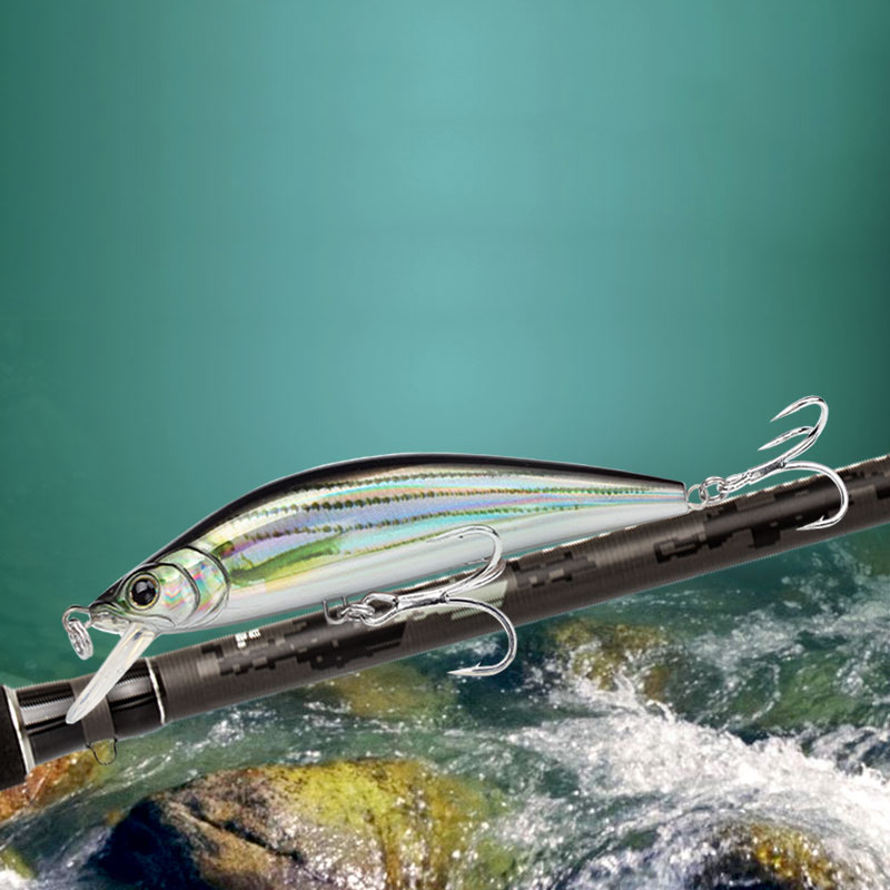 LETOYO Leurre Flottant Minnow  - Fishing Hook Treble avis et prix