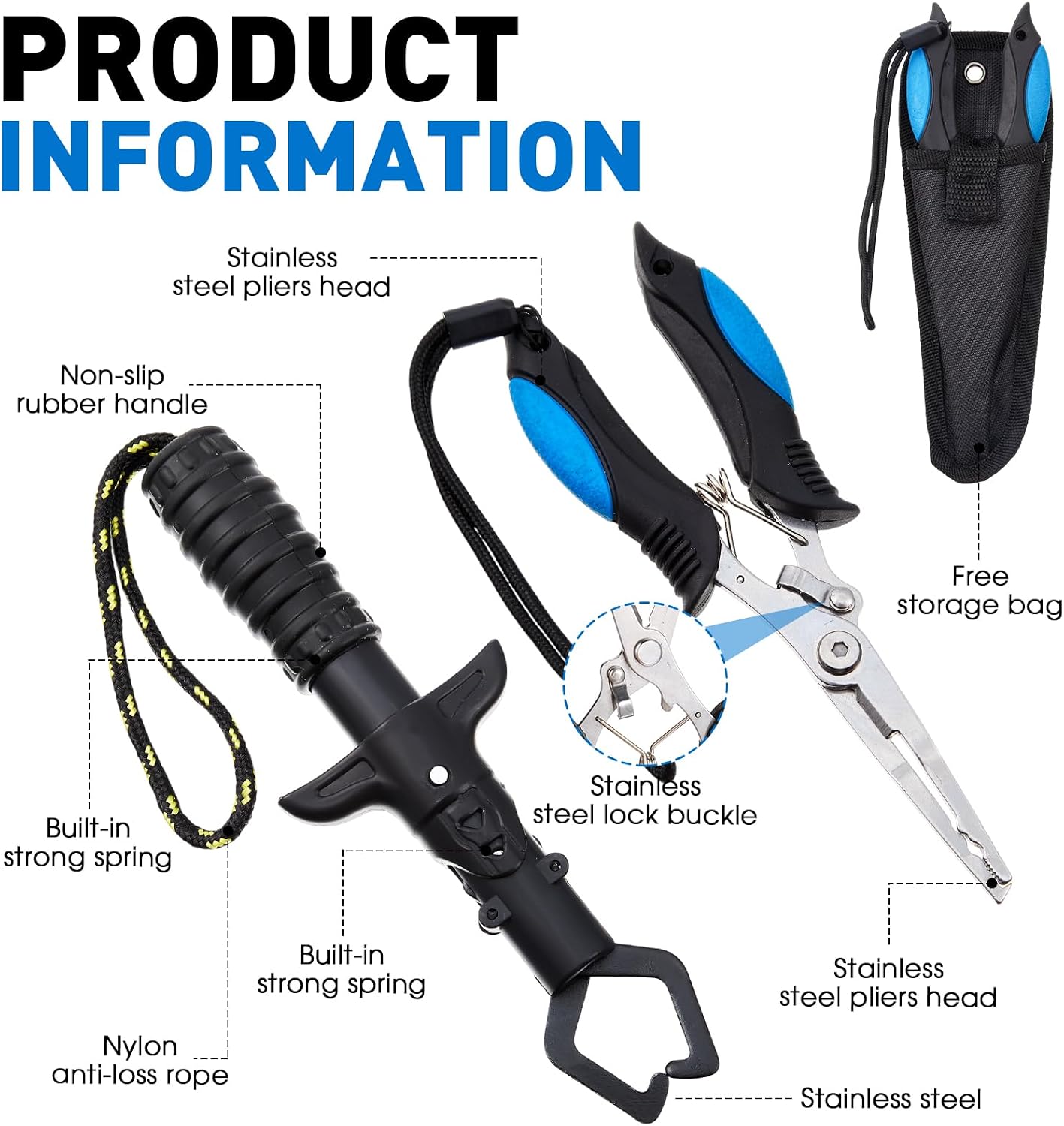 Ensemble d'outils de pêche mul - Fishing Hook Remover avis et prix